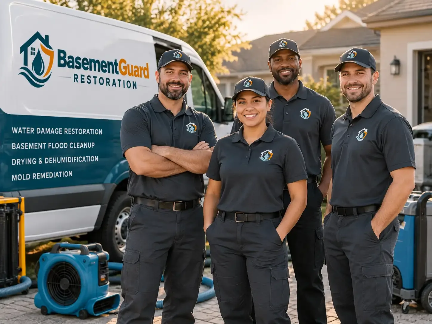 Basement Water Damage Restoration company in Lacota, MI